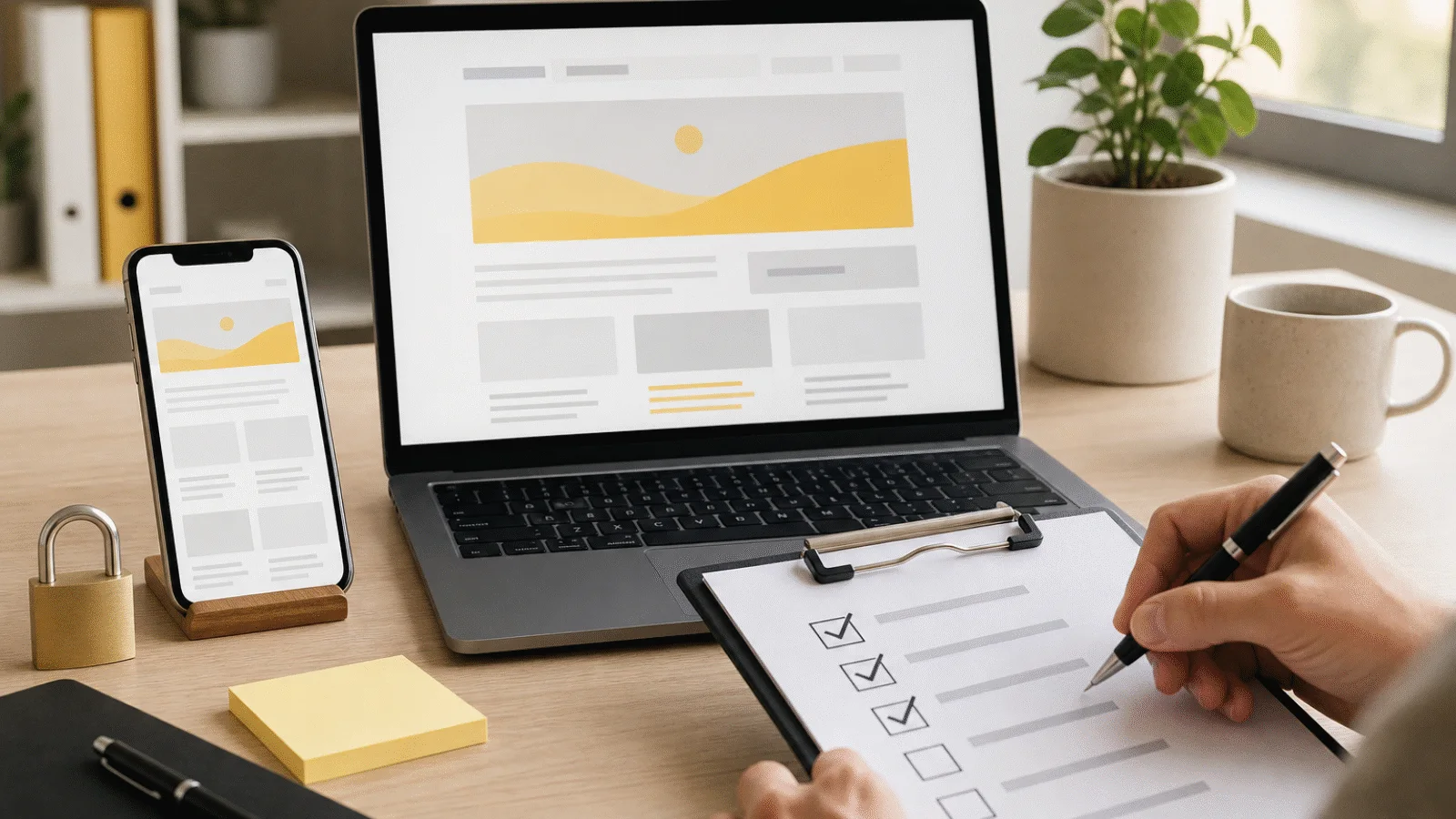 Checklist před spuštěním webu: 12 věcí, které zkontrolovat