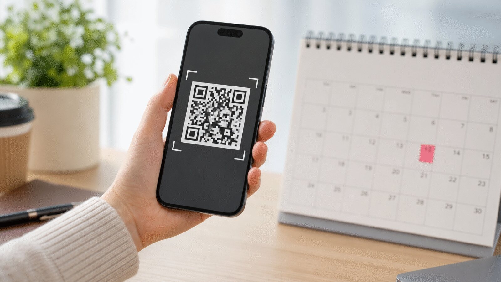 Jak vytvořit QR kód pro událost a kalendář