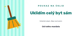Vzor kuponu: Poukaz na úklid