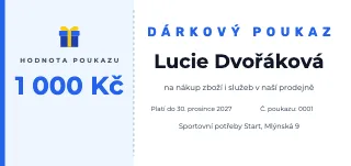 Vzor dárkového poukazu: Poukaz s hodnotou