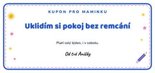 Vzor kuponu: Kupon od dětí